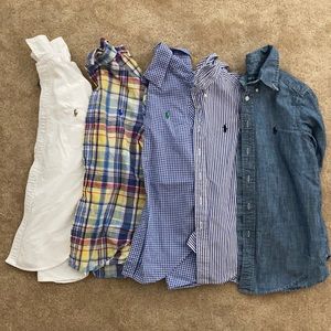 Ralph Lauren Boys Button Down Shirts